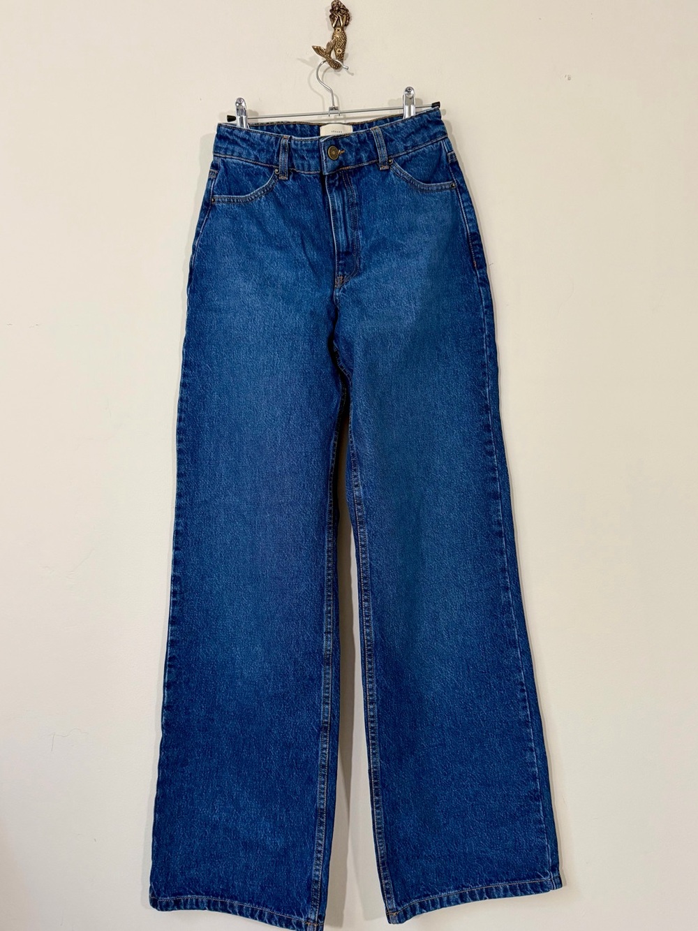 Sézane Denim Wide Leg Jeans | Size 36 (US 4)